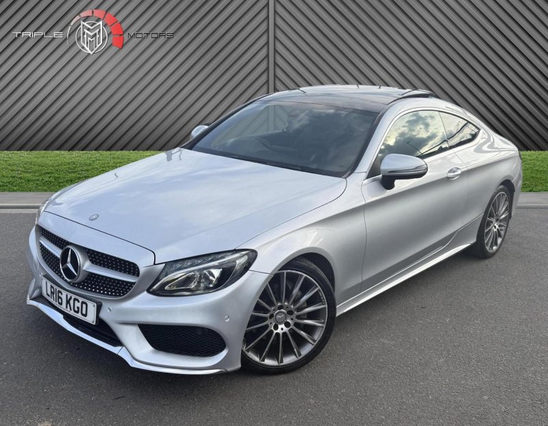 MERCEDES-BENZ C CLASS 2.1 C220d AMG Line (Premium) G-Tronic+ Euro 6 (s/s) 2dr